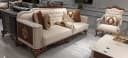 Xlmoebel Polstergarnitur 4-tlg. Barock Sofa-Ensemble Beige/Braun Bild 1