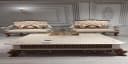 Xlmoebel Polstergarnitur 4-tlg. Barock Sofa-Ensemble Beige/Braun Bild 3