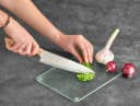 Basera® Schneidebrett aus Sicherheitsglas 2er Set transparent Bild 1