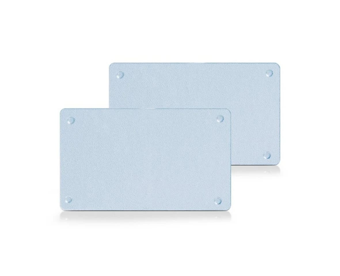 Basera® Schneidebrett aus Sicherheitsglas 2er Set transparent - Bild 3