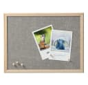 Basera® Pinnwand aus Leinen und Kiefernholz Bild 2