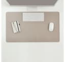Basera® Schreibtischunterlage Kunstleder Creme Bild 1