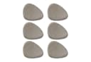 Basera® Platzset 6er-Set Kunstleder Gebogen Metallic Taupe Bild 2