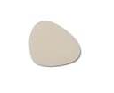 Basera® Glasuntersetzer 6er-Set Kunstleder Gebogen Creme Bild 1
