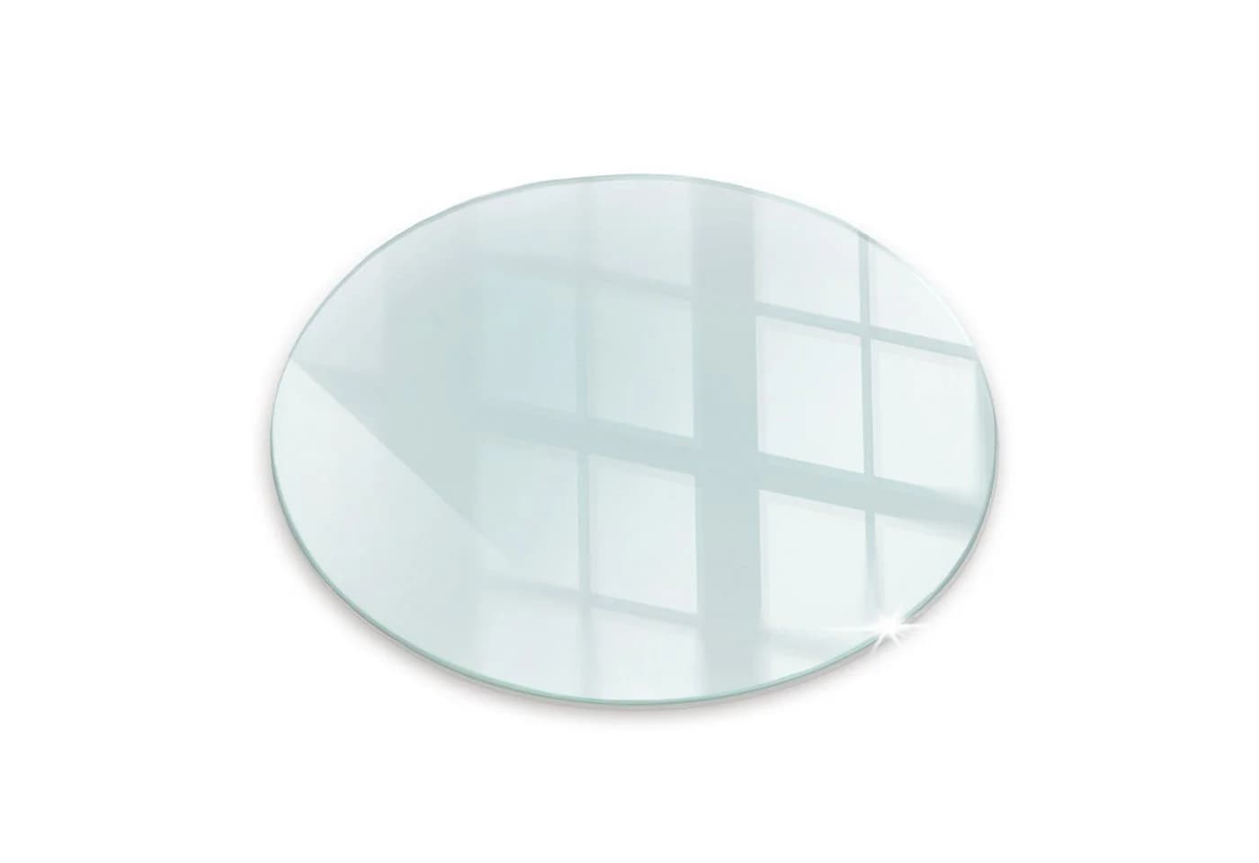 Tulup Bodenschutzplatte aus gehärtetem Glas für Kaminofen - Bild 2