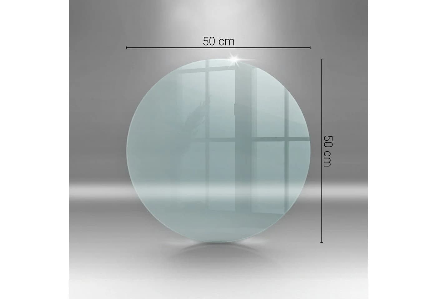 Tulup Bodenschutzplatte aus gehärtetem Glas für Kaminofen - Bild 4