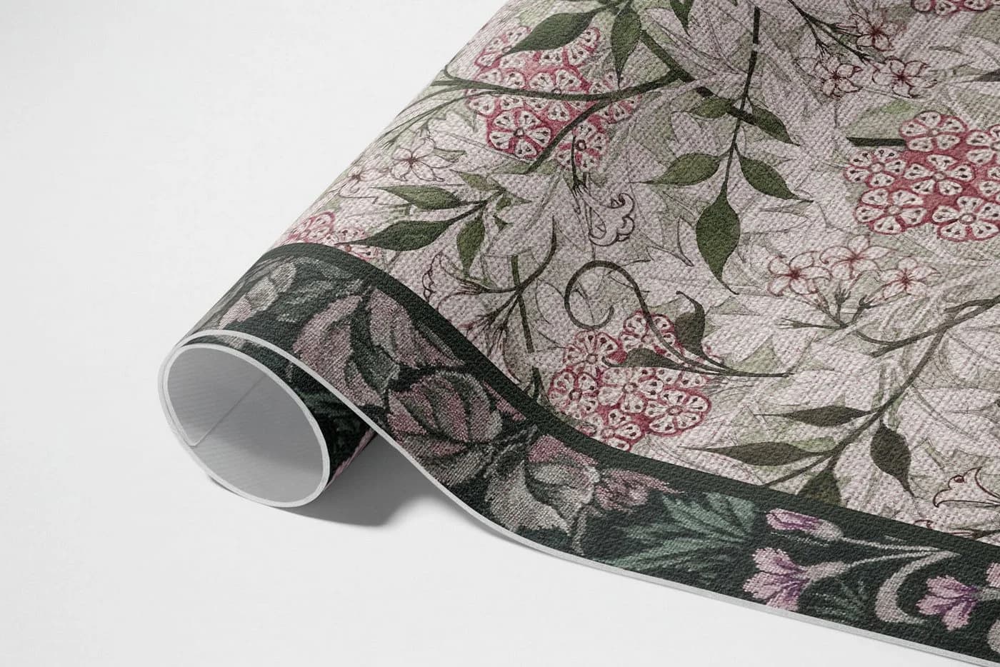 Tulup Vinylteppich Jasmine Sketch Rosa PVC - Bild 4