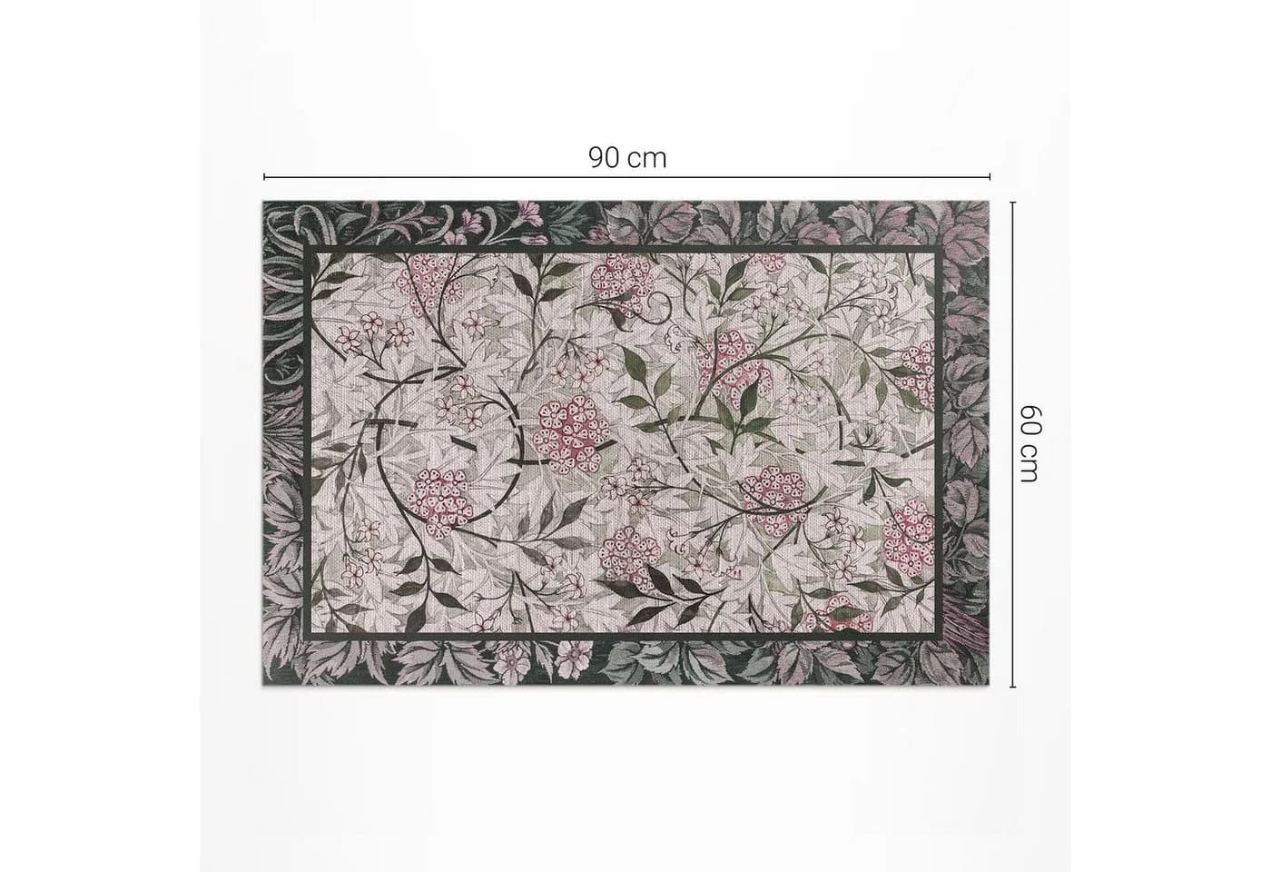 Tulup Vinylteppich Jasmine Sketch Rosa PVC - Bild 5
