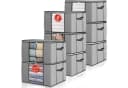 LuxusKollektion Aufbewahrungsbox 90L 8er Set mit Deckel & Griffen Bild 2