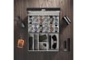 LuxusKollektion Uhrenbox 24 Fächer Glasdeckel Schwarz Bild 1