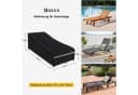 LuxusKollektion Gartenliege Abdeckung Wasserdicht 420D Oxford Bild 1