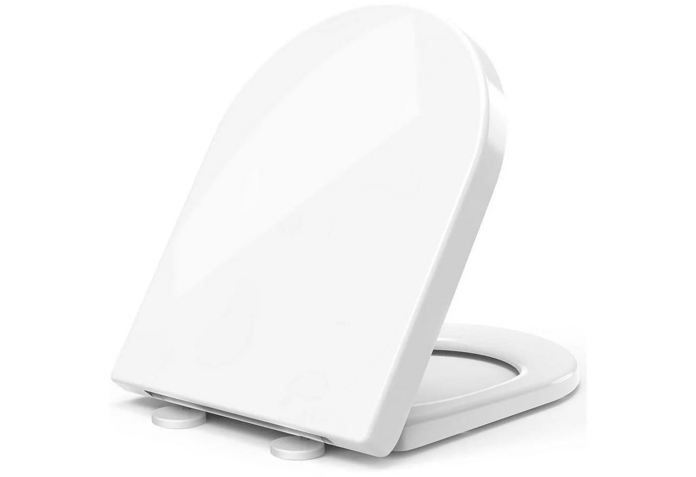 LuxusKollektion Toilettendeckel WC Sitz D-Form Absenkautomatik Antibakteriell - Bild 2