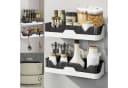 LuxusKollektion Duschregal 2er Set Weiß Ohne Bohren Bild 1