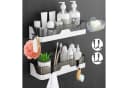 LuxusKollektion Duschregal 2er Set Weiß Ohne Bohren Bild 2