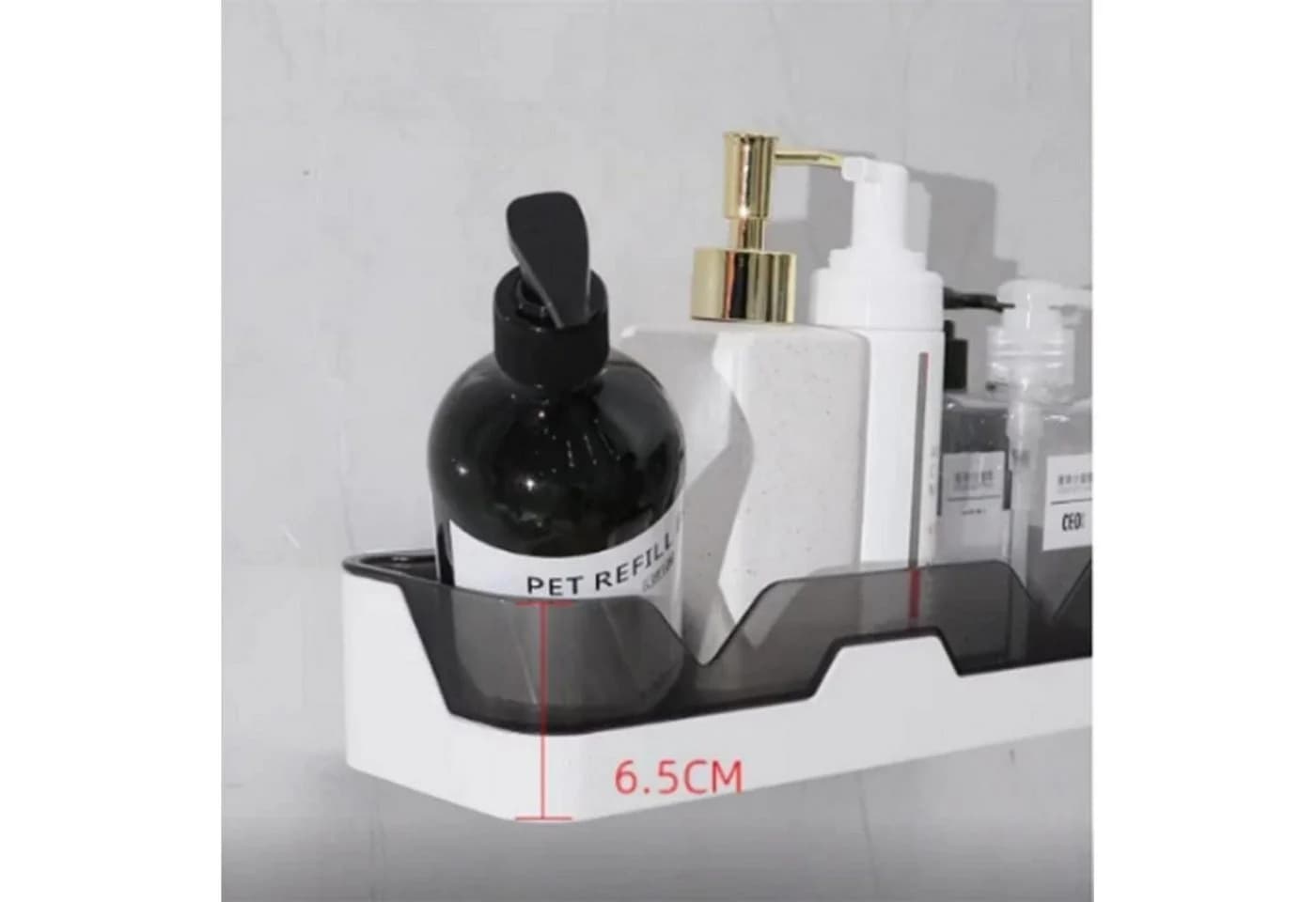 LuxusKollektion Duschregal 2er Set Weiß Ohne Bohren - Bild 4