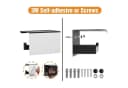 LuxusKollektion Toilettenpapierhalter Edelstahl Matt Schwarz Bild 1