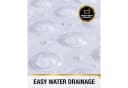 LuxusKollektion Duschmatte rutschfest 53x53cm PVC BPA-frei Bild 5