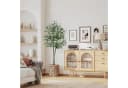 LuxusKollektion Künstlicher Olivenbaum 150cm Grün Schwarz Bild 5