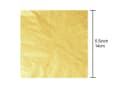 KUUQA Blattgold Imitation 100 Blatt 14x14cm Bild 1