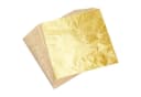 KUUQA Blattgold Imitation 100 Blatt 14x14cm Bild 2