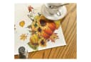 LuxusKollektion Tischdecke Herbst Orange Kürbisse Ahornblätter 85x85 cm Bild 4