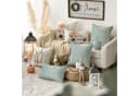 LuxusKollektion Kissenbezüge 4er Set Herbst Design Blau Bild 1