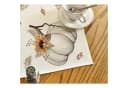 LuxusKollektion Tischdecke Herbst Design Beige 85x85 cm Polyester Bild 4