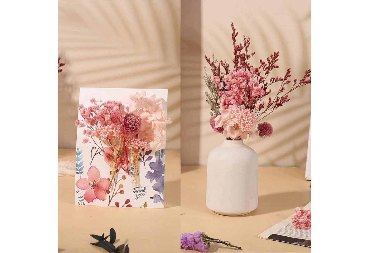 LuxusKollektion Getrocknete Blumen gemischt für DIY-Projekte & Bastelarbeiten - Bild 3
