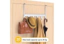 LuxusKollektion Türgarderobe Edelstahl 6 Haken ohne Bohren Bild 3