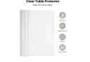 YSAGi Schreibtischunterlage Transparent PVC Mauspad Bild 4