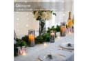 LuxusKollektion 3er Set Glasvasen Grau Modernes Zylinder-Design Bild 3