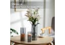LuxusKollektion 3er Set Glasvasen Grau Modernes Zylinder-Design Bild 4