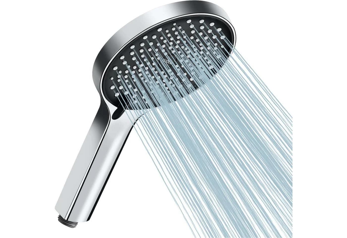 LuxusKollektion Handbrause Duschkopf Schwarz Regendusche Wassersparend - Bild 2