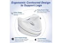 LuxusKollektion Kniekissen Ergonomisches Memory Foam Seitenschläfer Bild 1