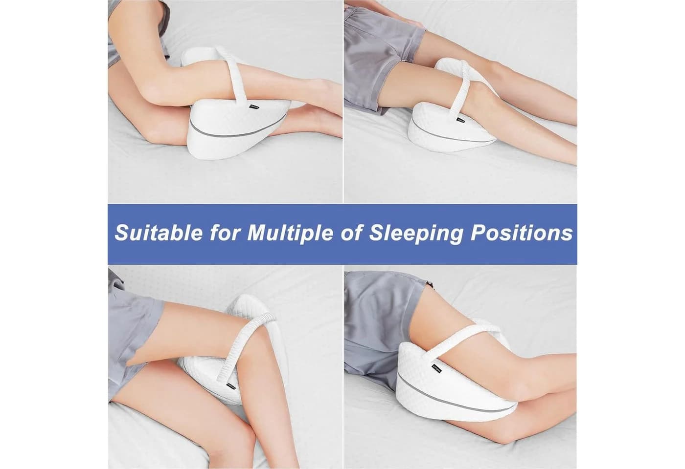 LuxusKollektion Kniekissen Ergonomisches Memory Foam Seitenschläfer - Bild 3