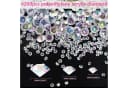 LuxusKollektion 4200 Stück Acryl Diamanten Transparent Tischdeko Vase Füller Bild 1