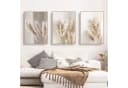 Trayosin Poster 3er Set Beige Pampasgras Boho Wanddekoration Bild 1