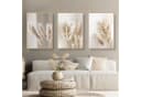 Trayosin Poster 3er Set Beige Pampasgras Boho Wanddekoration Bild 2