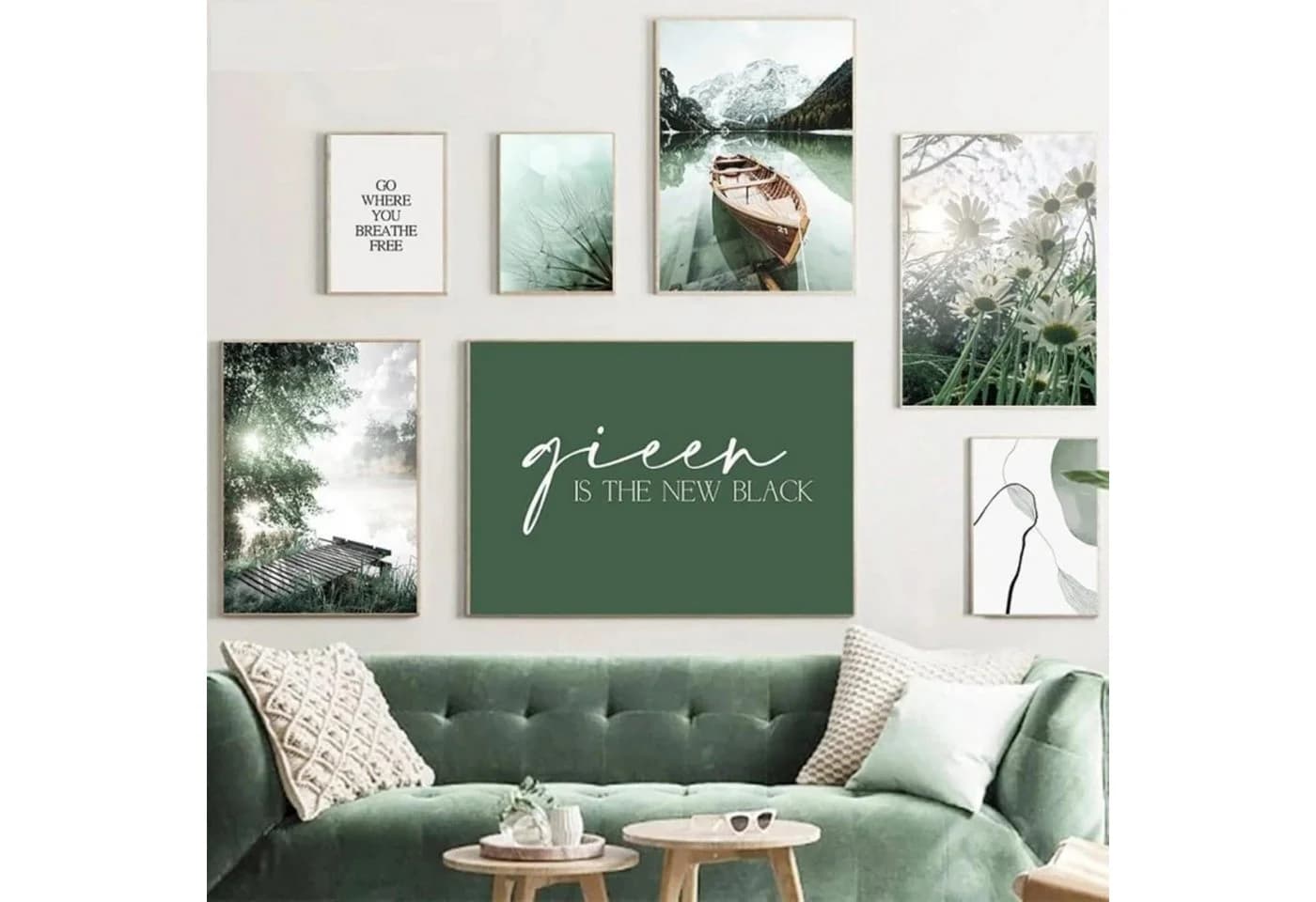 Martin Kench 3-teiliges Premium Poster Set Naturlandschaft Leinwanddruck - Bild 5