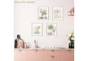 LuxusKollektion Leinwandbild 4er-Set Botanische Küche Grün 20x25 cm Bild 1