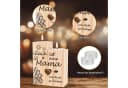 LuxusKollektion Kerzenständer Mama Geschenk Holz Kerzenständer Personalisiert Bild 1