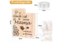 LuxusKollektion Kerzenständer Mama Geschenk Holz Kerzenständer Personalisiert Bild 3