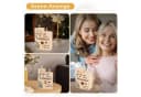 LuxusKollektion Kerzenständer Mama Geschenk Holz Kerzenständer Personalisiert Bild 4