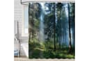 Lerores Duschvorhang Sunshine Forest Antischimmel Textil Bild 2