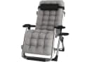DQCHAIR Multifunktionsliege Lehnender Schwerelosigkeits-Stuhl Grau Bild 2