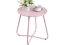 LuxusKollektion Beistelltisch Rund Pink Höhenverstellbar Bild 2
