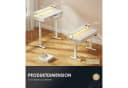 LuxusKollektion Elektrischer Schreibtisch mit Schubladen, 120 cm Höhenverstellbar Bild 5