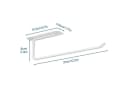 LuxusKollektion Küchenrollenhalter Weiß Selbstklebend Bild 5