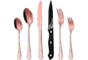 LuxusKollektion Besteck-Set 36-teilig Roségold Edelstahl Bild 2