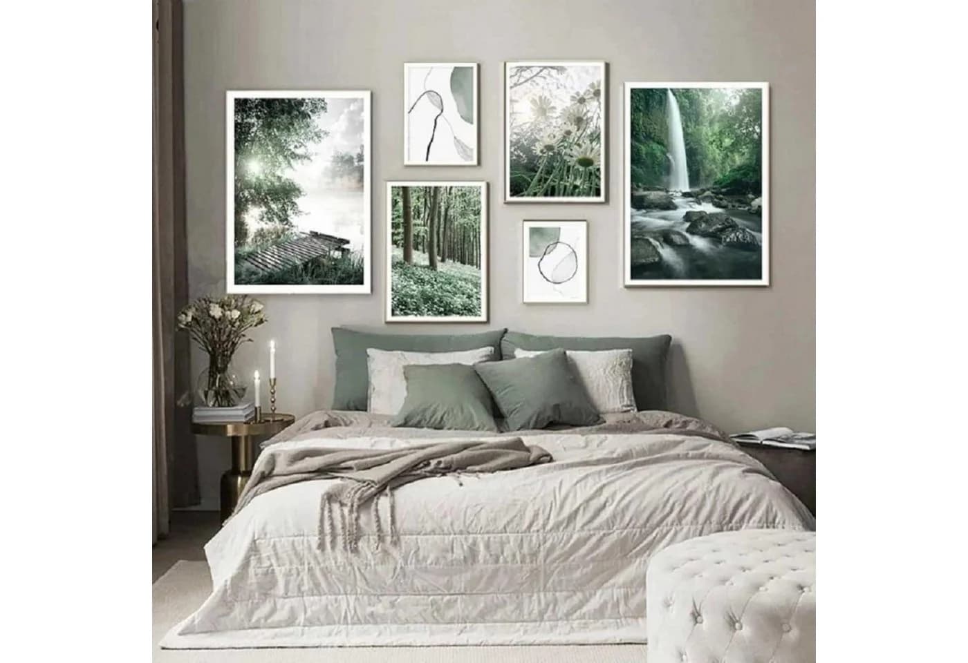 LuxusKollektion 3-teiliges Poster Set Leinwanddruck Bunt Aesthetic - Bild 5